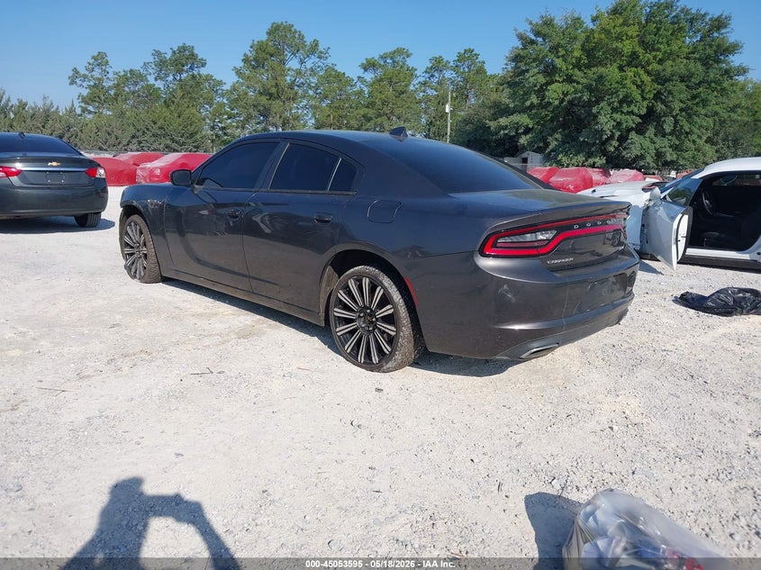Vin: 2c3cdxhg2gh326467, lot: 45551125, dodge charger sxt 20163