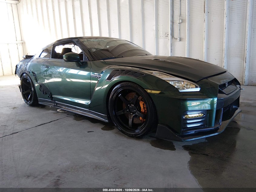 2014 Nissan Gt-R Premium, Interior Burn, IAAI, VIN JN1AR5EF0EM270238