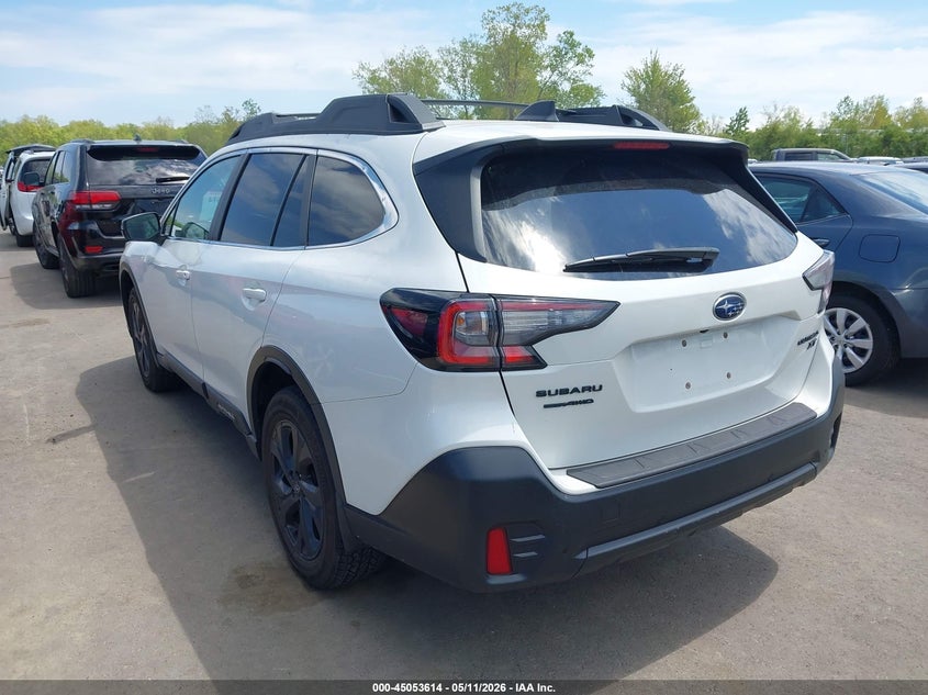 Vin: 4s4btgkd2l3140915, lot: 45551144, subaru outback onyx edition xt 20203