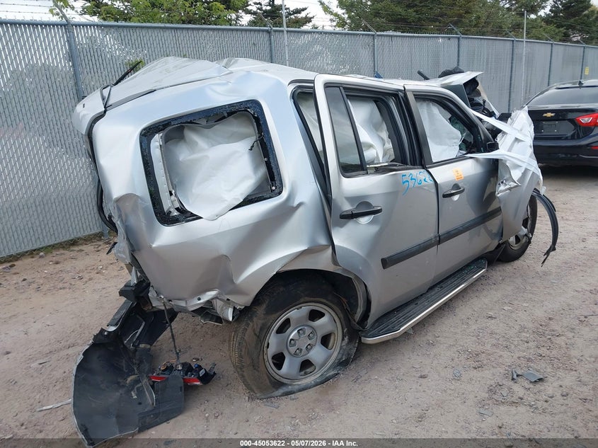 Vin: 5fnyf4h24eb011591, lot: 45551152, honda pilot lx 20144