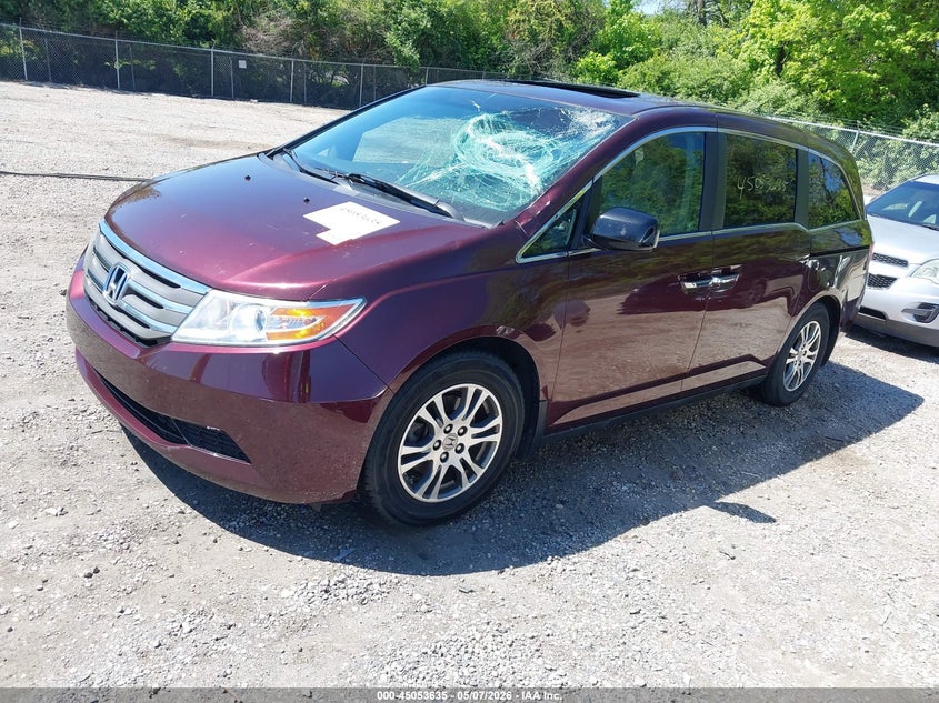 2012 Honda Odyssey Ex-L 5FNRL5H63CB078900 photo 1