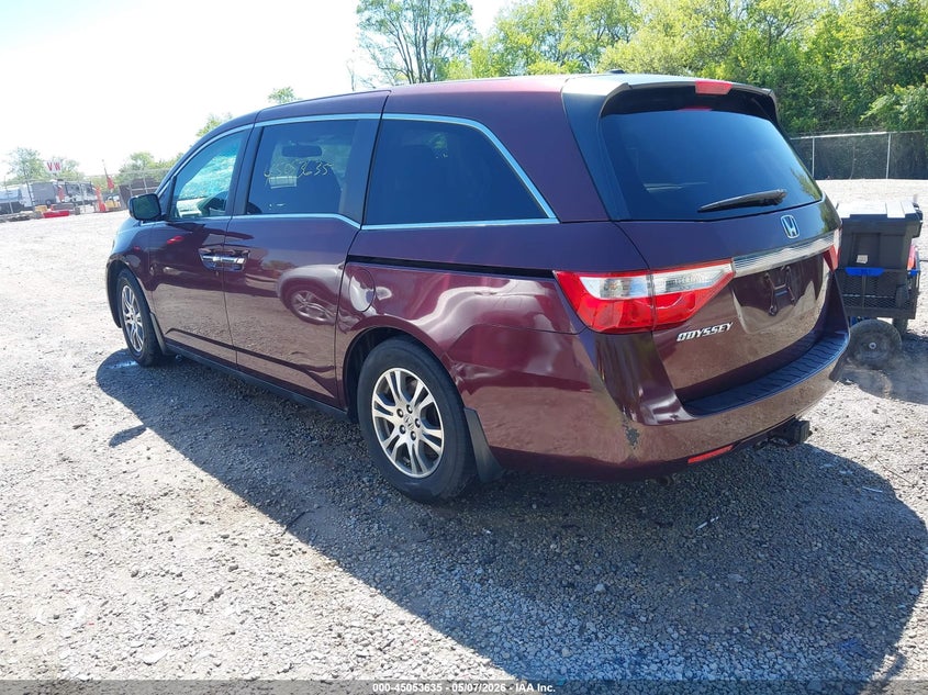 2012 HONDA ODYSSEY VAN 3.5L V-6 VVT, 248HP