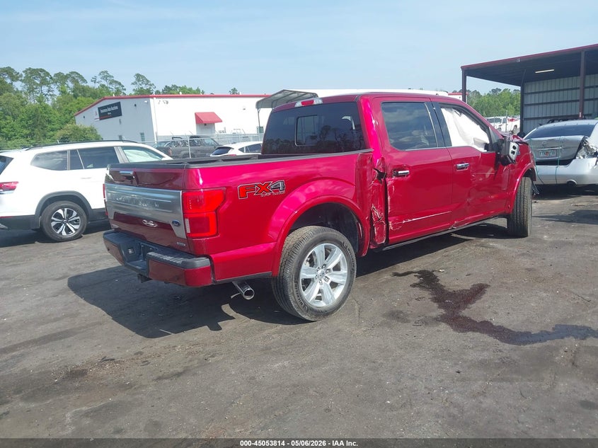 Vin: 1ftew1e47kfc78920, lot: 45551344, ford f-150 platinum 20194