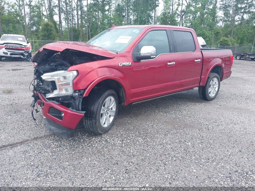 Vin: 1ftew1e47kfc78920, lot: 45551344, ford f-150 platinum 20192