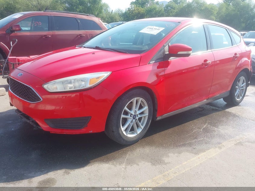 Vin: 1fadp3k23hl271860, lot: 45551376, ford focus se 20172