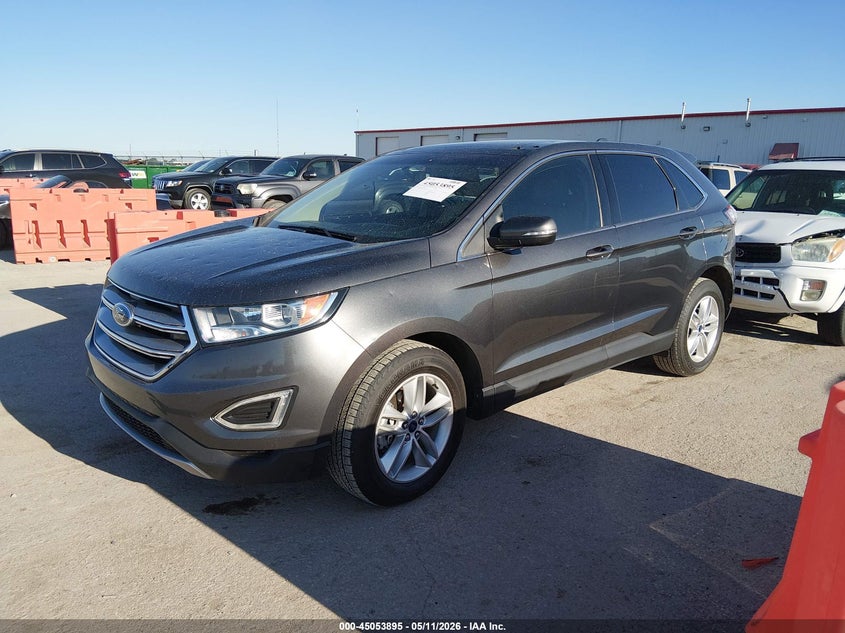Vin: 2fmpk3j90hbc28531, lot: 45551425, ford edge sel 20172
