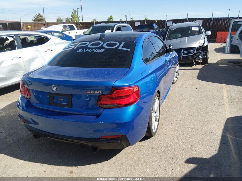 Vin: wba2j7c55kvd61056, lot: 45551460, bmw m240i xdrive 20194