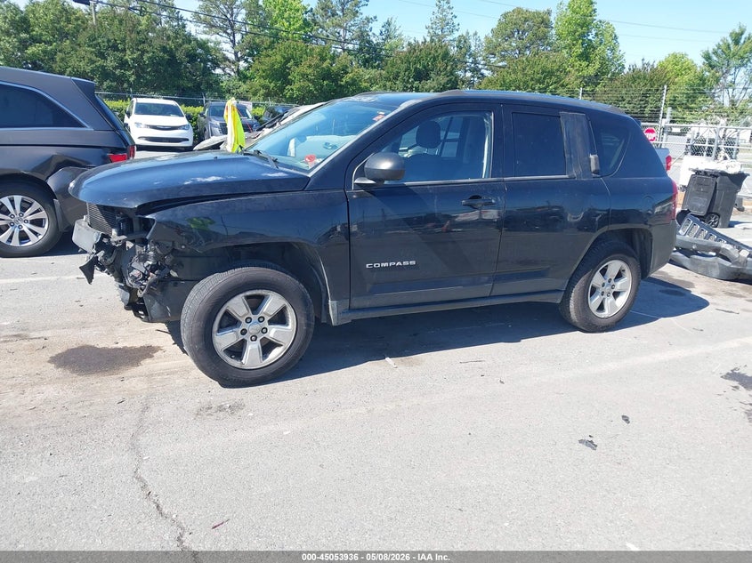 Vin: 1c4njcba9ed642369, lot: 45551466, jeep compass sport 20142