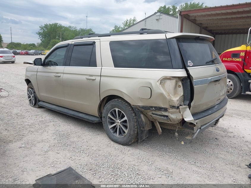 Vin: 1fmjk1jt6jea36367, lot: 45551527, ford expedition max xlt 20183