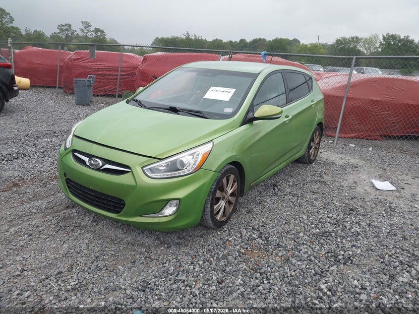 2014 Hyundai Accent Se KMHCU5AE3EU182104 photo 1
