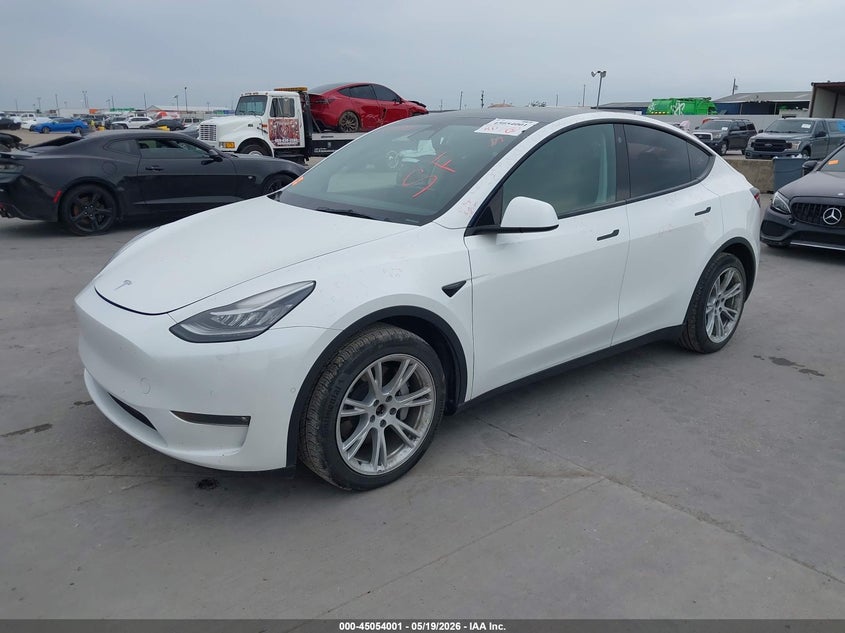 Vin: 5yjygdee9mf208198, lot: 45551531, tesla model y long range dual motor all-wheel drive 20212