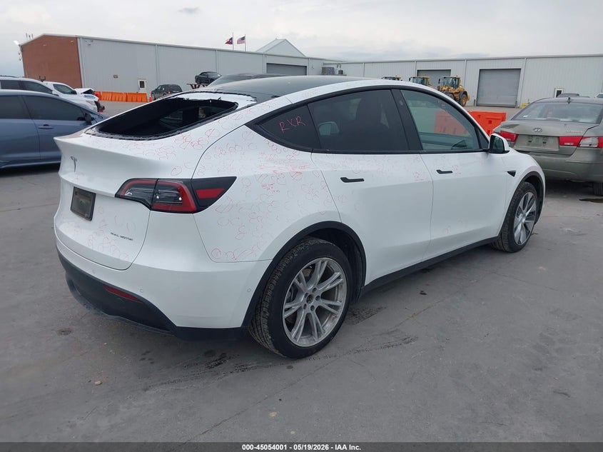 Vin: 5yjygdee9mf208198, lot: 45551531, tesla model y long range dual motor all-wheel drive 20214