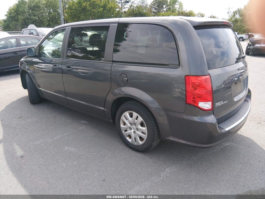 Vin: 2c4rdgbg8kr524164, lot: 45551537, dodge grand caravan se 20193