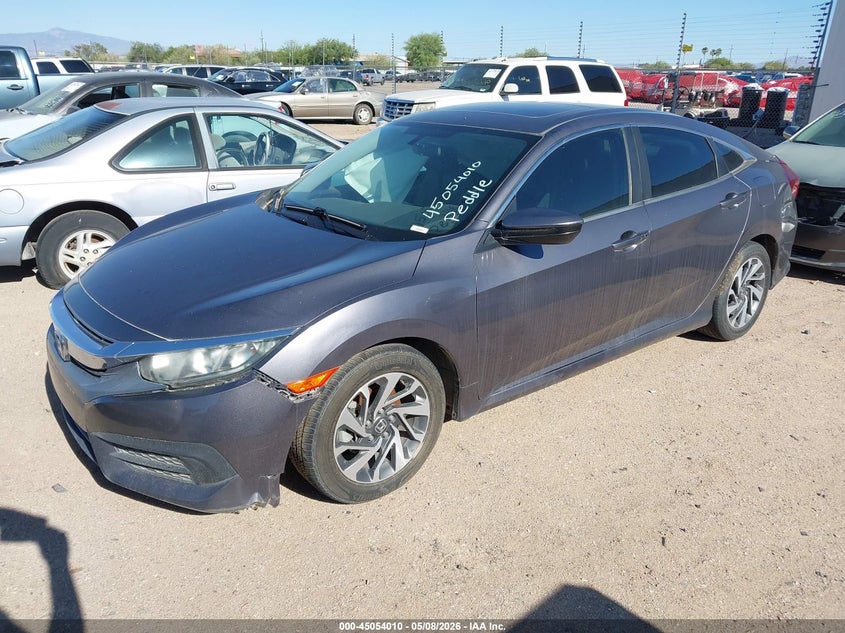 2016 Honda Civic Ex 19XFC2F72GE054290 photo 1