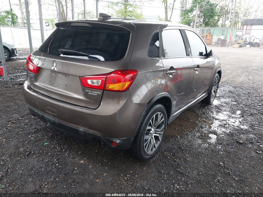 Vin: ja4ap3au4hz000605, lot: 45551562, mitsubishi outlander sport 2.0 es/2.0 le 20174