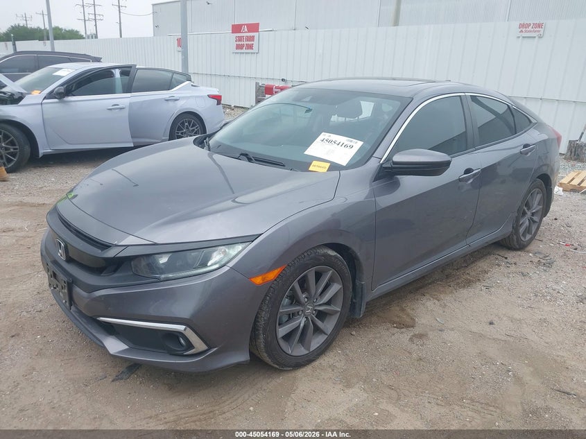 2019 Honda Civic Ex 19XFC1F37KE006011 photo 1