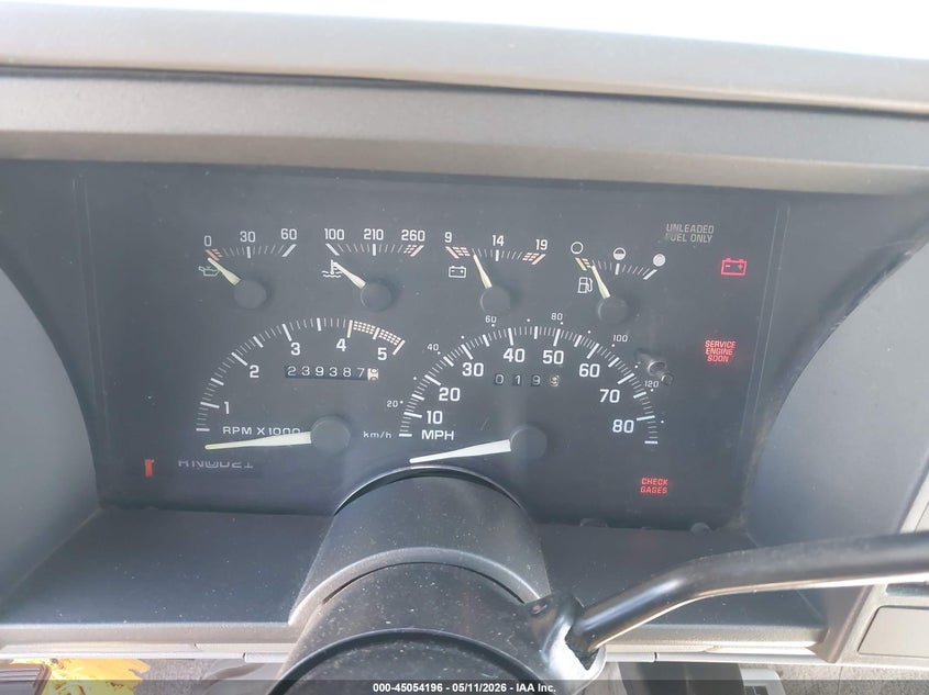 1992 GMC Sierra K1500 VIN: 2GTEK19K9N1533194 Lot: 45054196