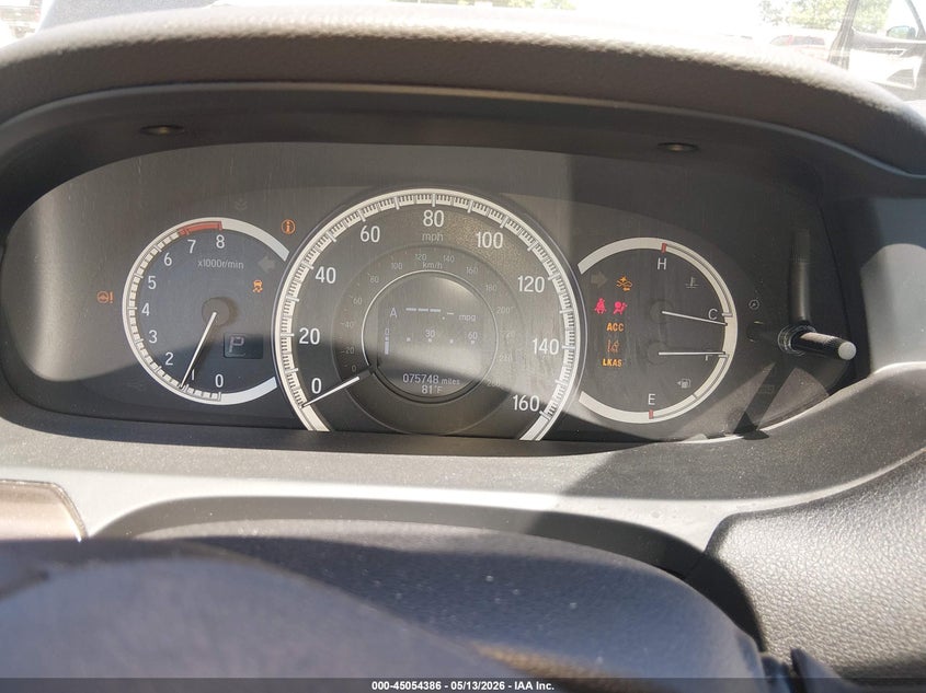 2016 HONDA ACCORD auction photo 7