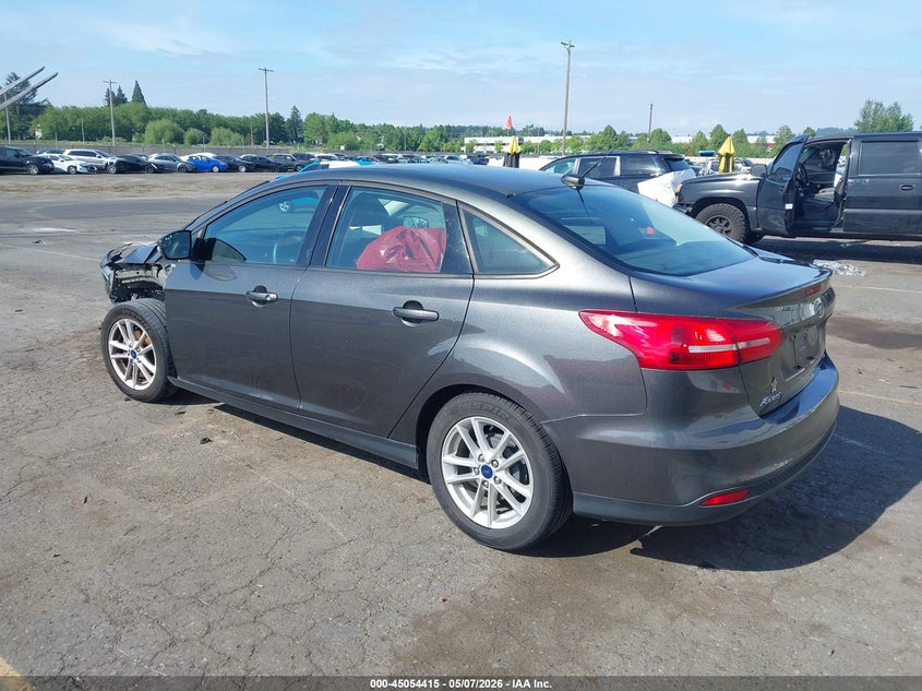 Vin: 1fadp3f28gl315702, lot: 45551945, ford focus se 20163