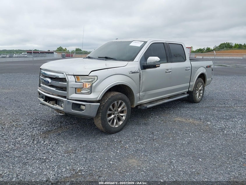 2015 Ford F-150 Lariat 1FTEW1EF6FKD93166 photo 1