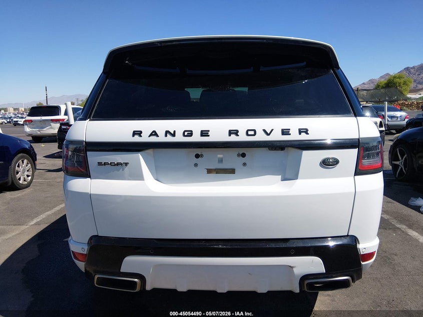 2019 Land Rover Range Rover Sport Hse Dynamic VIN: SALWV2SVXKA842463 Lot: 45054490