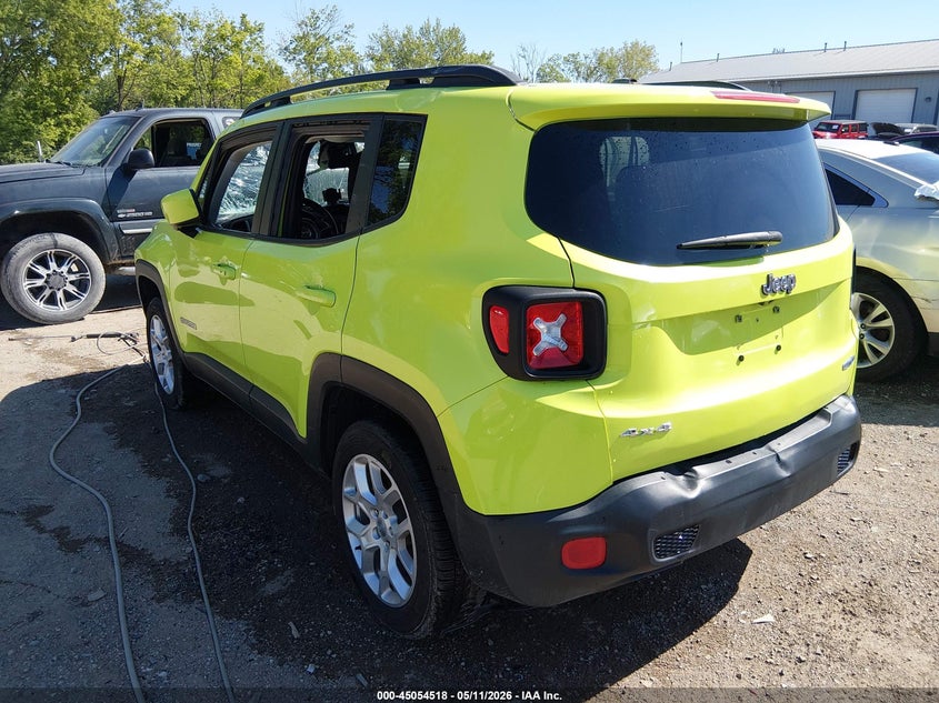 2017 JEEP RENEGADE auction photo 3