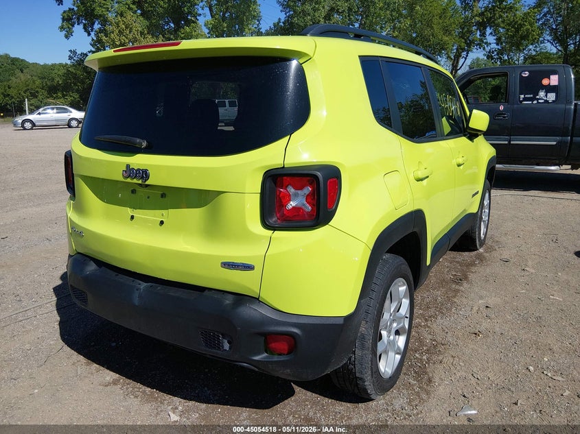2017 JEEP RENEGADE auction photo 4
