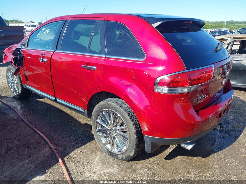 Vin: 2lmdj6jk8dbl25114, lot: 45552098, lincoln mkx 20133