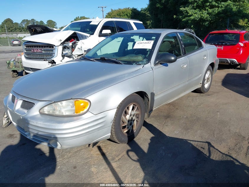 PONTIAC GRAND AM 2004 VIN 1G2NE52FX4C247329