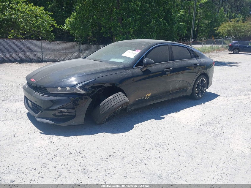Vin: 5xxg64j26pg196247, lot: 45552134, kia k5 gt-line 20232