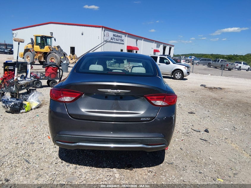 2015 CHRYSLER 200 SEDAN 2.4L I-4 VVT, 184HP