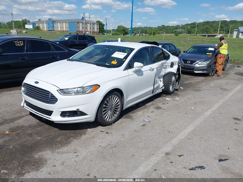 2015 Ford Fusion Titanium 3FA6P0K94FR138446 photo 1