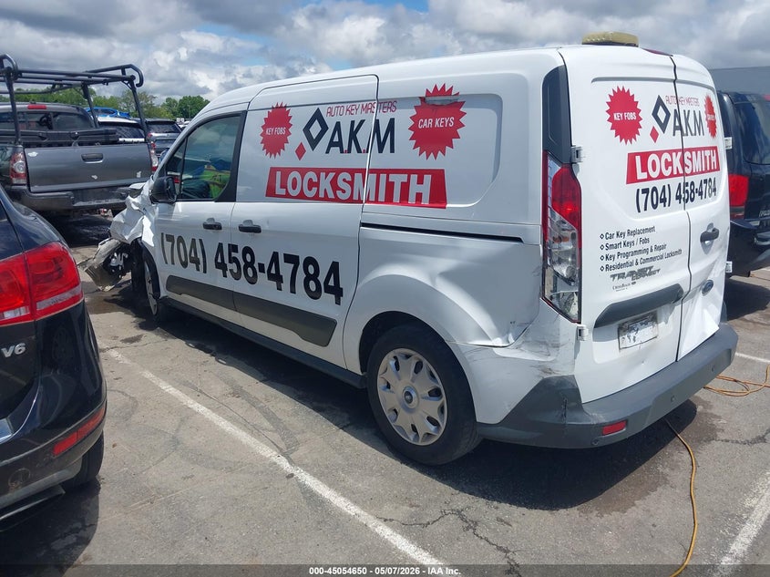 Vin: nm0ls7f74g1291608, lot: 45552180, ford transit connect xlt 20163