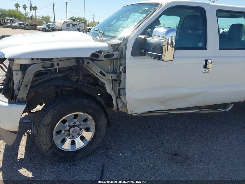2014 Ford F350 F-350 Xl white Lot 111045054699 Vin 1FT8W3B64EEB83479