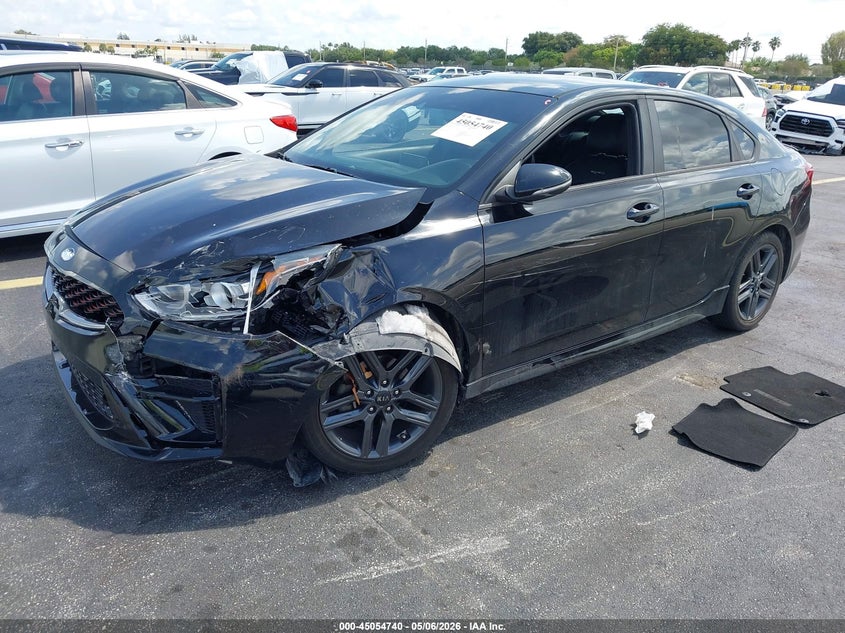Vin: 3kpf34ad8le153537, lot: 45552270, kia forte gt-line 20202