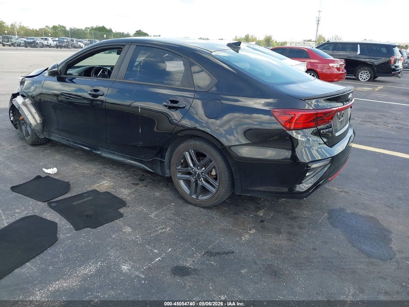 Vin: 3kpf34ad8le153537, lot: 45552270, kia forte gt-line 20203