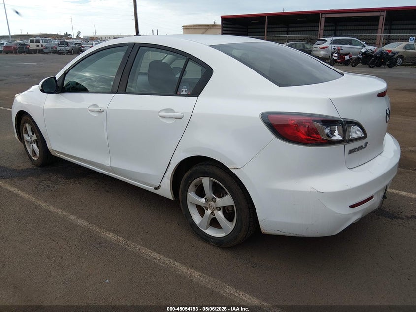 Vin: jm1bl1tf9d1831244, lot: 45552283, mazda mazda3 i sv 20133