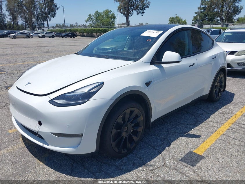 Vin: 7saygaee6nf522782, lot: 45552328, tesla model y long range dual motor all-wheel drive 20222
