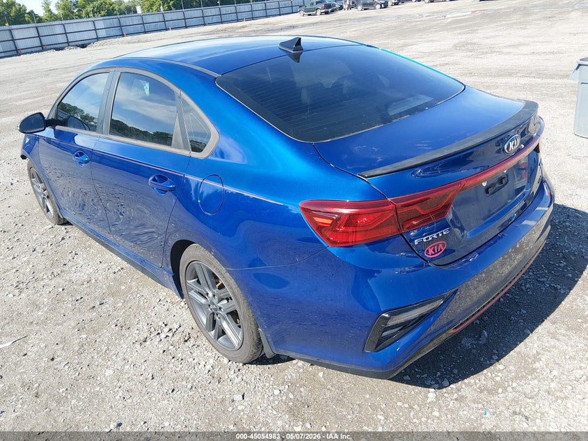 Vin: 3kpf34ad4le254218, lot: 45552513, kia forte gt-line 20203
