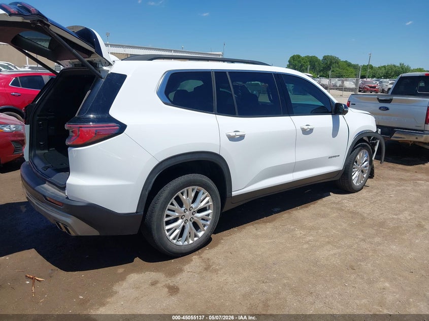 Vin: 1gkenkks5rj176684, lot: 45552667, gmc acadia fwd elevation 20244