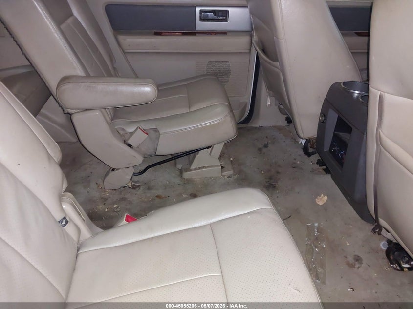 2010 Ford Expedition 5.4 El Eddie Bauer white Lot 111045055206 Vin 1FMJK1H53AEA64151