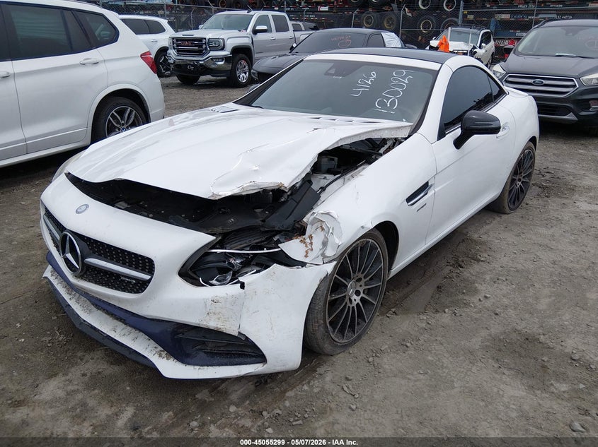 Vin: wddpk6ga2hf130029, lot: 45552829, mercedes-benz amg slc 43 20172