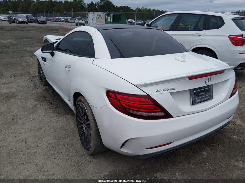Vin: wddpk6ga2hf130029, lot: 45552829, mercedes-benz amg slc 43 20173