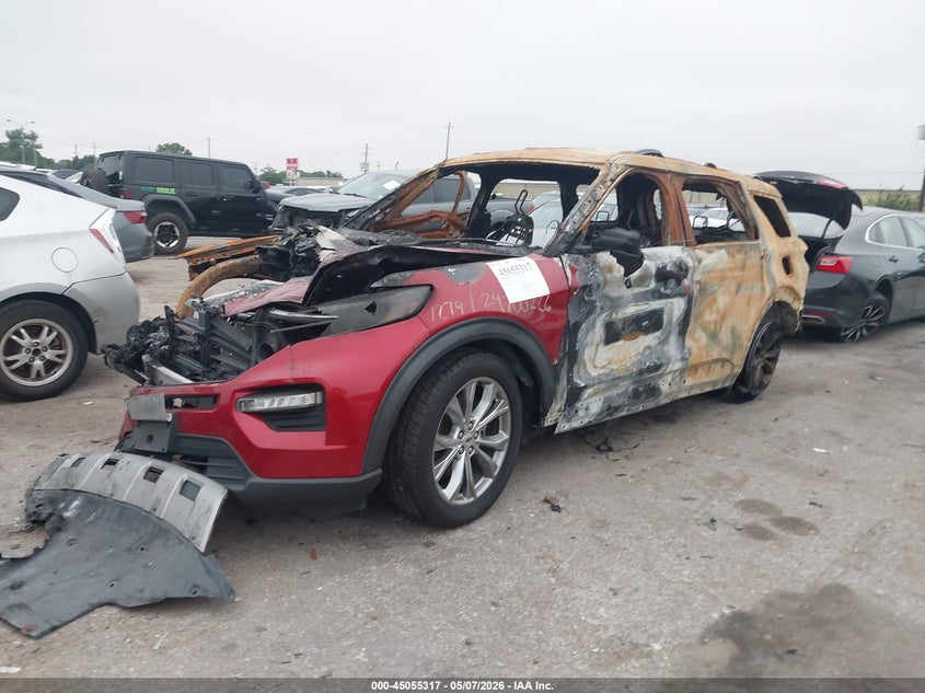 Vin: 1fmsk7dh3mgb31279, lot: 45552847, ford explorer xlt 20212