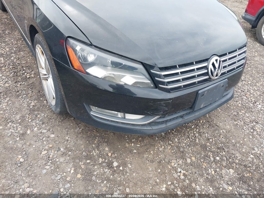2012 Volkswagen Passat 2.0 2.0L Tdi Sel Premium black Lot 111045055327 Vin 1VWCN7A31CC002999