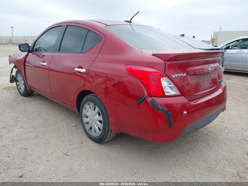 Vin: 3n1cn7ap4fl899690, lot: 45552868, nissan versa 1.6 sv 20153