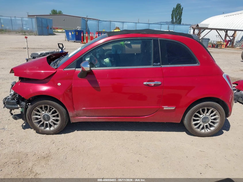 2012 Fiat 500C Lounge VIN: 3C3CFFER4CT130459 Lot: 45055403