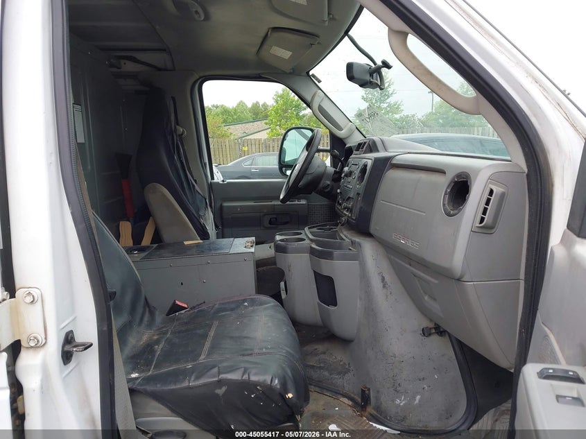 2012 Ford Transit 4.6 E-150 Commercial white Lot 111045055417 Vin 1FTNE1EW7CDA47288