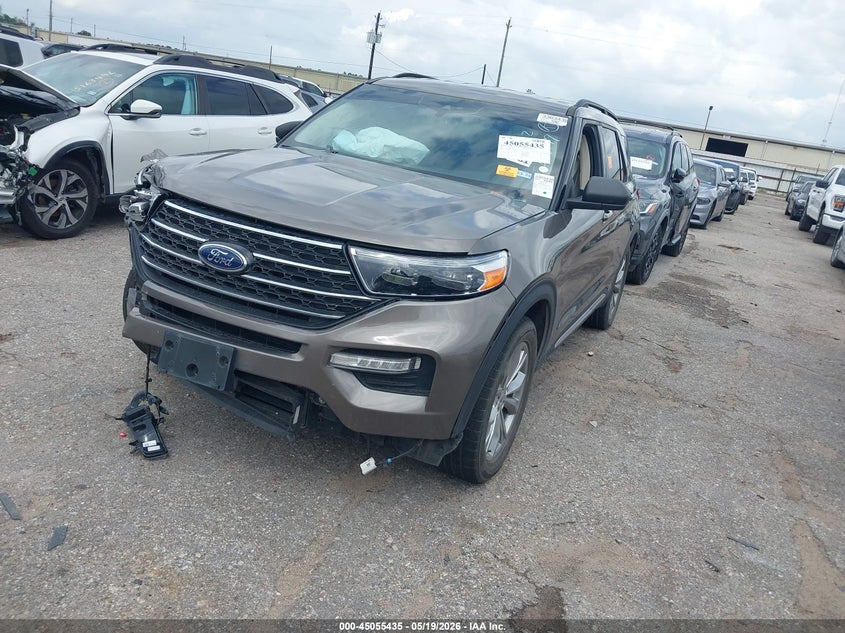 Vin: 1fmsk7dh2mga60799, lot: 45552965, ford explorer xlt 20212