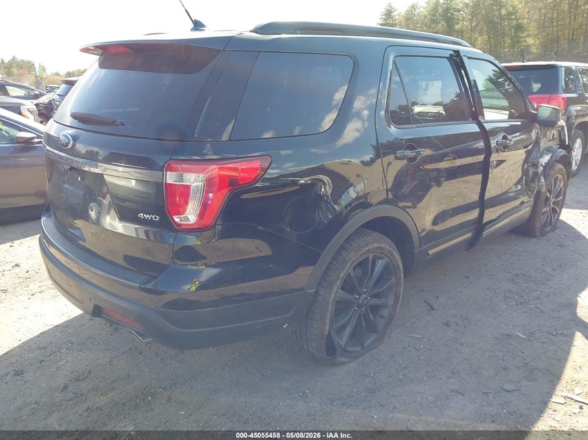 Vin: 1fm5k8d88kga48138, lot: 45552988, ford explorer xlt 20194